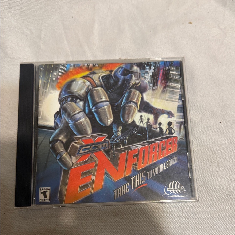 XCom Enforcer 2001 Vintage PC Game Windows 95/98/Me